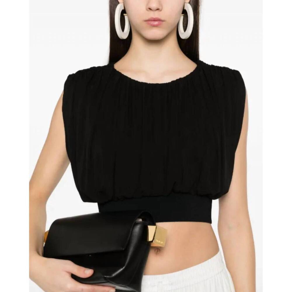 NEW SIMKHAI allegra sleeveless top in black